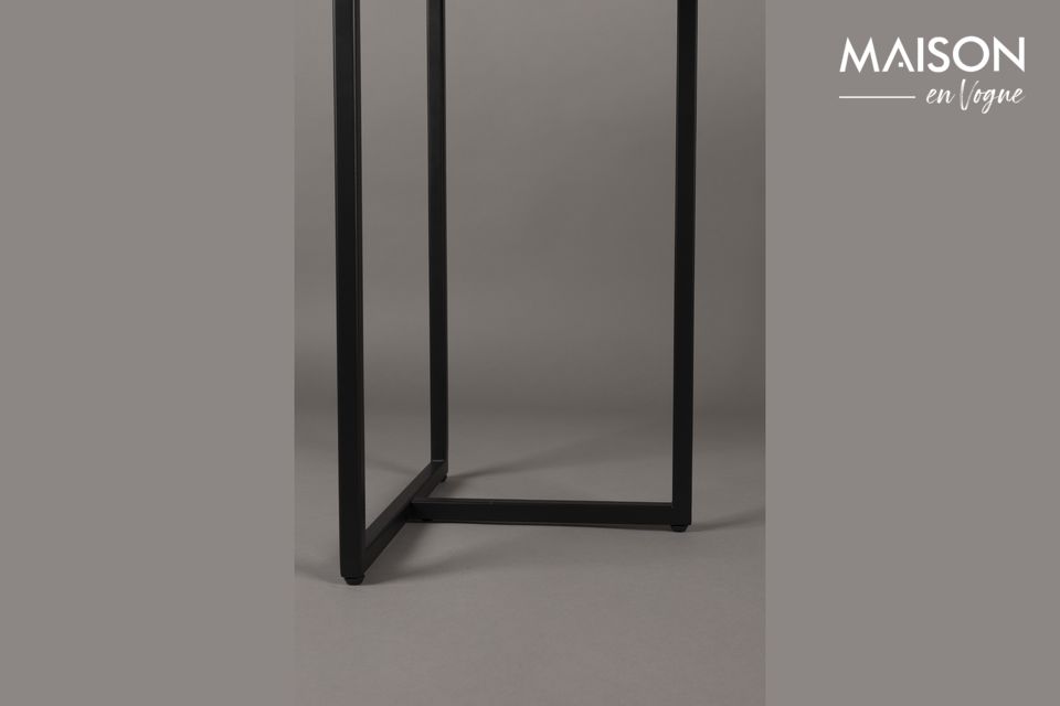 Consolle 120 cm in legno di quercia e metallo nero Class - 9