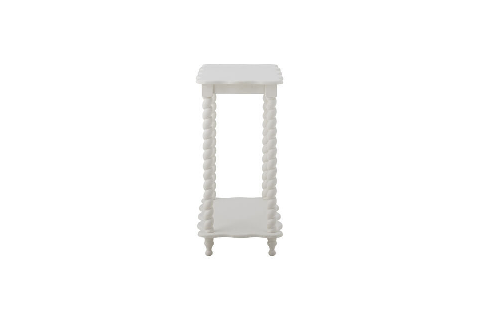 Consolle 60x60x30 cm in MDF bianco Bia - 3