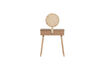 Miniatura Consolle toeletta 125x70 cm pino naturale SOOF 5