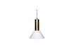 Miniature Contrast brown glass pendant 1