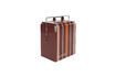 Miniatuur Cooler Be Wine Stripes bordeauxrood 3