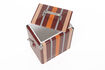 Miniatuur Cooler Be Wine Stripes bordeauxrood 4
