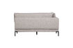 Miniature Corner Dining Bench Element Right Light Grey COUPLE 5