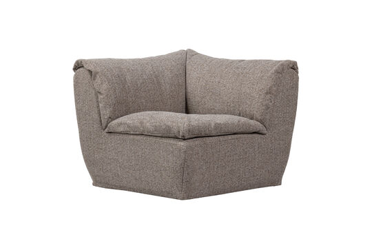 See the product profile corner element 96x96 cm brown melange fabric BAGGY Corner element 96x96 cm brown melange fabric BAGGY