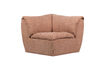 Miniature Corner Element 96x96 cm Woven Chenille Old Pink Baggy 1