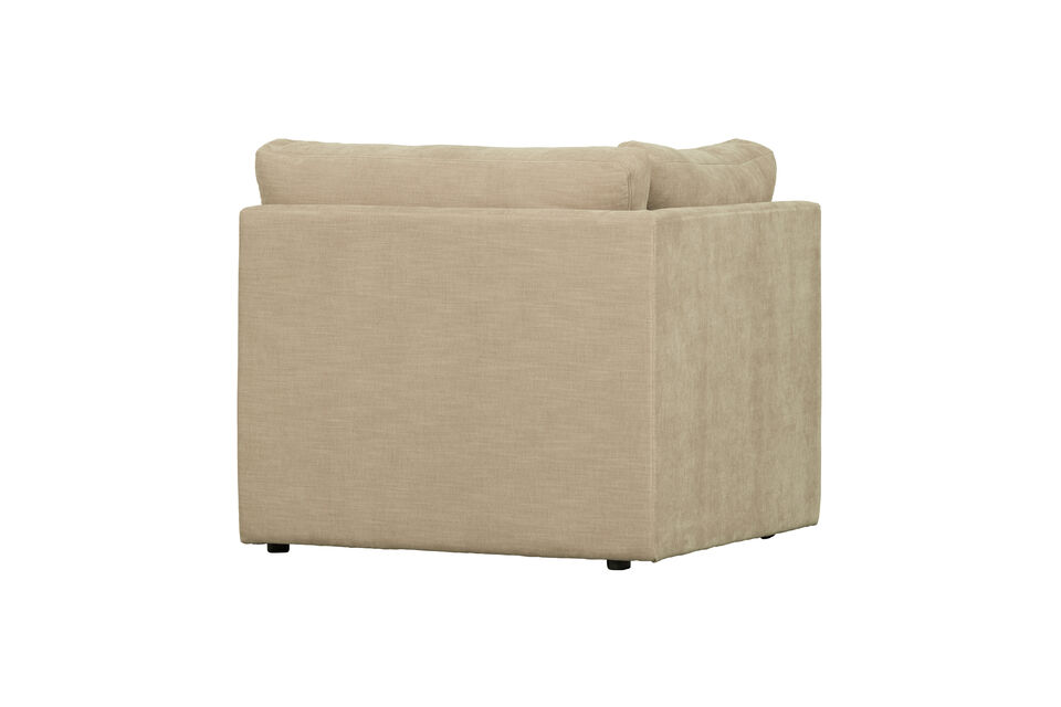The Family elements are upholstered in a woven fabric