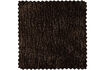Miniature Corner sofa element 96x96 cm 3D chenille dark brown Baggy 6