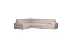 Miniature Corner Sofa Left Rib Fabric Natural Second Date 1