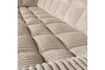 Miniature Corner sofa left rib fabric travertin SECOND DATE 4