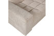 Miniature Corner sofa left rib fabric travertin SECOND DATE 5