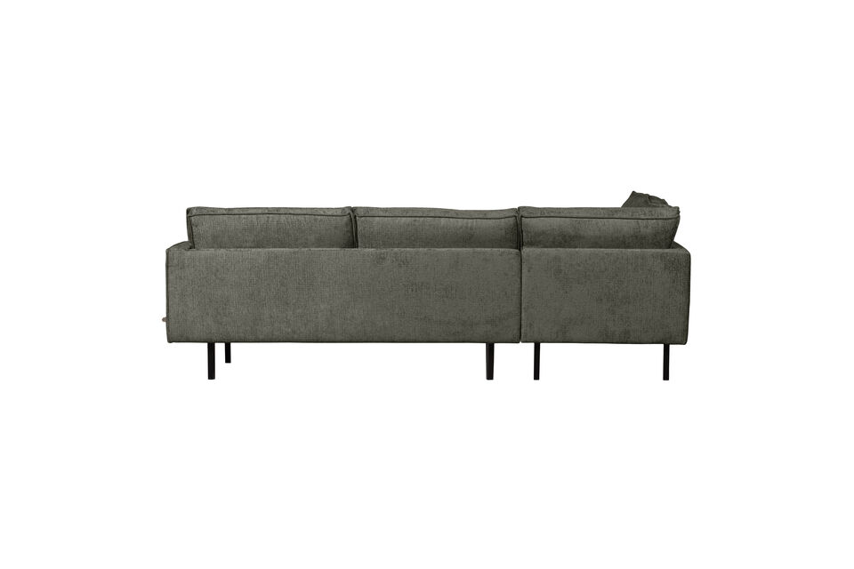 Contemporary and chic design Part of the famous Rodeo series Upholstered in coarse velvet (100%