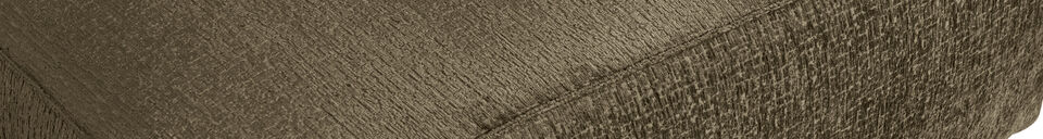 Material Details Corner sofa left structure velvet moss Bean