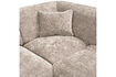 Miniature Corner sofa right chenille natural CLOUD 5