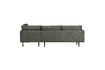 Miniature Corner sofa right structure velvet Frost Rodeo 3