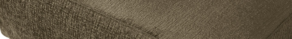 Material Details Corner sofa right structure velvet moss BEAN