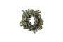 Miniatura Corona D60 cm verde de flores artificiales Pine Clipped
