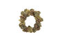 Miniatura Corona de flores artificiales Ø61 cm rosa Hydrangea Clipped