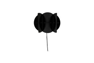 Corridor black wall light