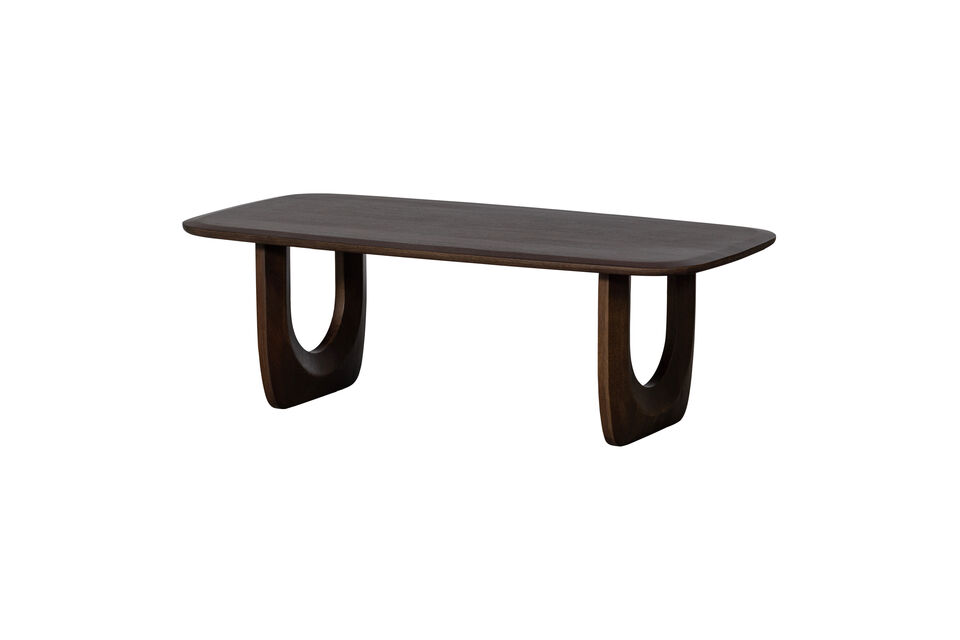 Couchtisch 120x60 cm Mangoholz Walnuss Frequent Woood