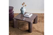 Miniaturansicht Couchtisch 80x80 cm MDF Dunkelbraun Hochglanz Tiven 2