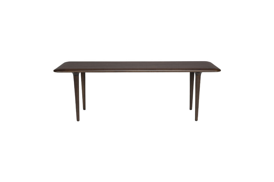 Couchtisch L aus braunem Holz Elroy DutchBone