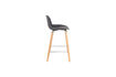Miniature Counter stool 65 cm dark grey and wood Albert Kuip 7