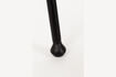 Miniature Counter stool 65 cm in black PU leather Feston 2