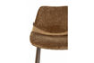 Miniature Counter stool in cognac polyester Franky 7