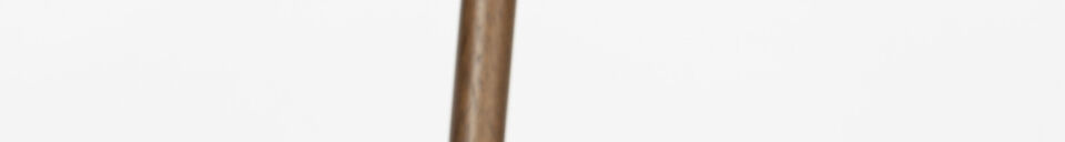 Materialbeschreibung Counterstuhl aus Holz und Beige Marais