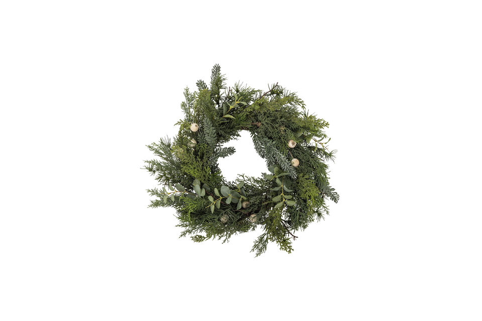 Couronne artificielle D65 cm verte Pine Bloomingville