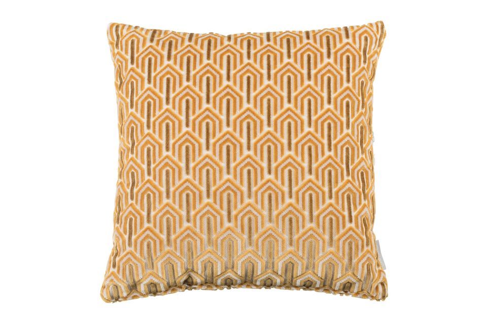 Coussin Beverly Jaune Zuiver