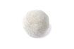 Miniature Coussin Blanc en chenille Ball 1