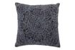 Miniature Coussin bleu en coton Adin 1