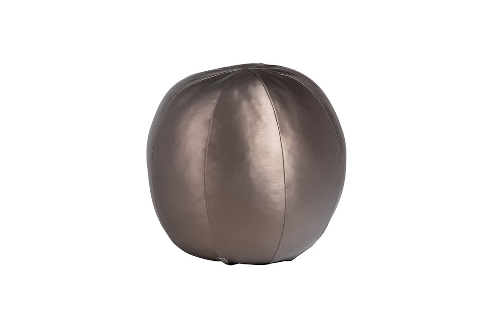 Coussin boule grand métallique cuivre RODEO Woood