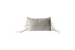 Miniature Coussin clair en coton Balleroy 1