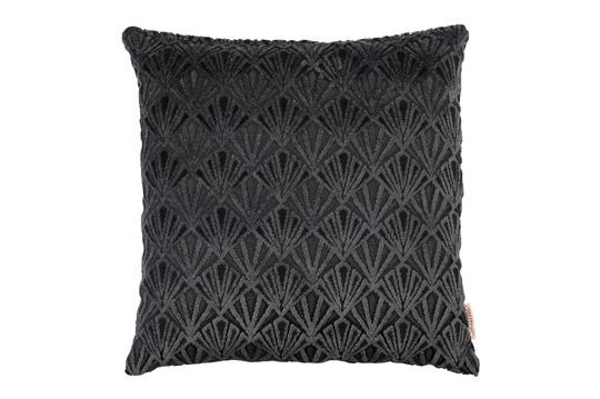 Coussin Daisy Noir Détouré