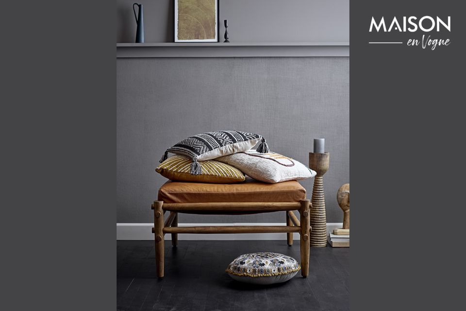 Un style nordique épuré pour un coussin aux accents danois