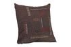 Miniature Coussin en coton marron Elodie 1