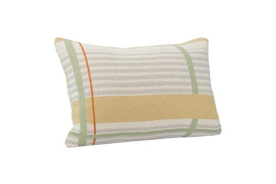 Coussin en coton multicolore Quadrum