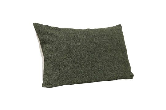 Coussin en coton vert Bliss