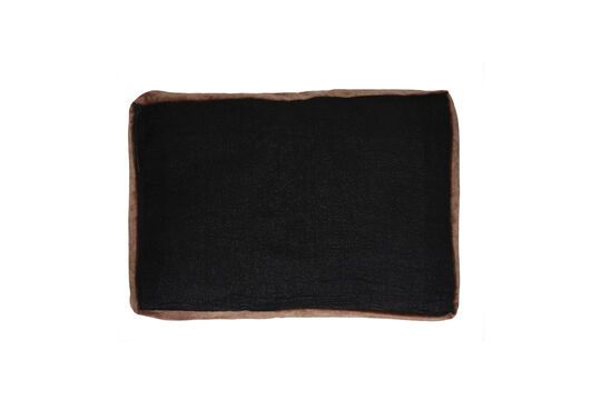 Coussin en lin gris Borders
