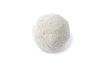 Miniature Coussin en polyester blanc Ball 1