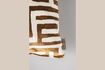 Miniature Coussin en tissu beige Lane 6