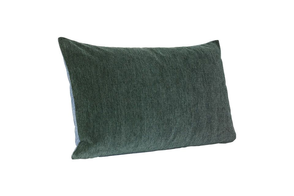 Coussin en tissu bleu Bliss - 5