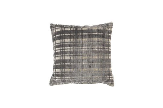 Coussin en tissu gris Dandy