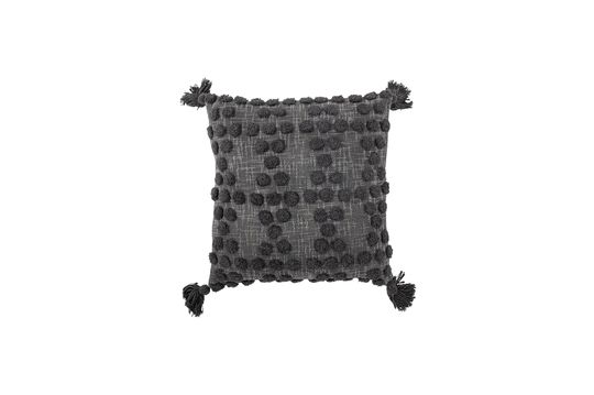 Coussin gris en coton Adiva Détouré