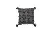 Miniature Coussin gris en coton Adiva 1