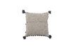 Miniature Coussin gris en coton Adiva 4