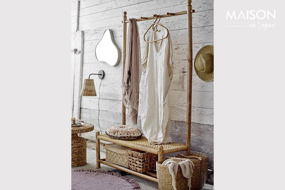 Un coussin signé Bloomingville dans un esprit cosy