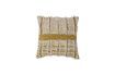 Miniature Coussin jaune en coton Cea 1